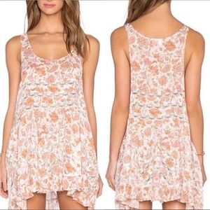 Free People Voile & Lace Trapeze Slip Dress